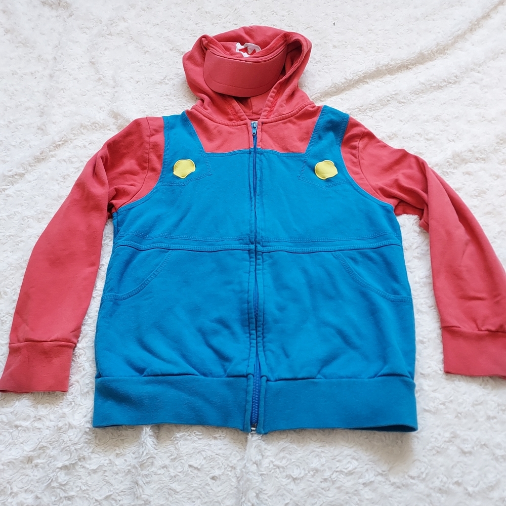 Super Nintendo World Universal Mario Gaming sweat jacket Youth Medium